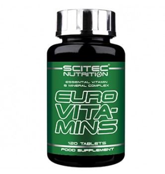 Scitec Nutrition – Euro Vita-Mins – 120 табл.